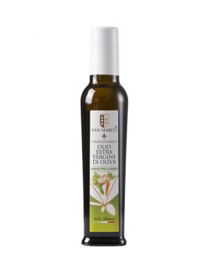 Olio Extra Vergine Aromatizzato al Sedano, Cipolla e Carota