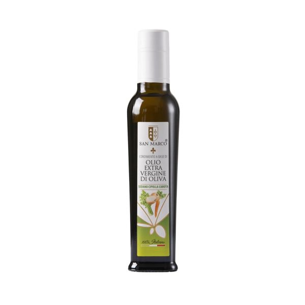 Olio Extra Vergine Aromatizzato al Sedano, Cipolla e Carota