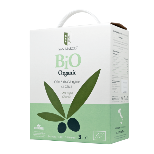 Olio Extra Vergine Biologico 3 Litri