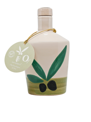 Bottiglia in terracotta da 250 ml - Olio Monocultivar Favolosa