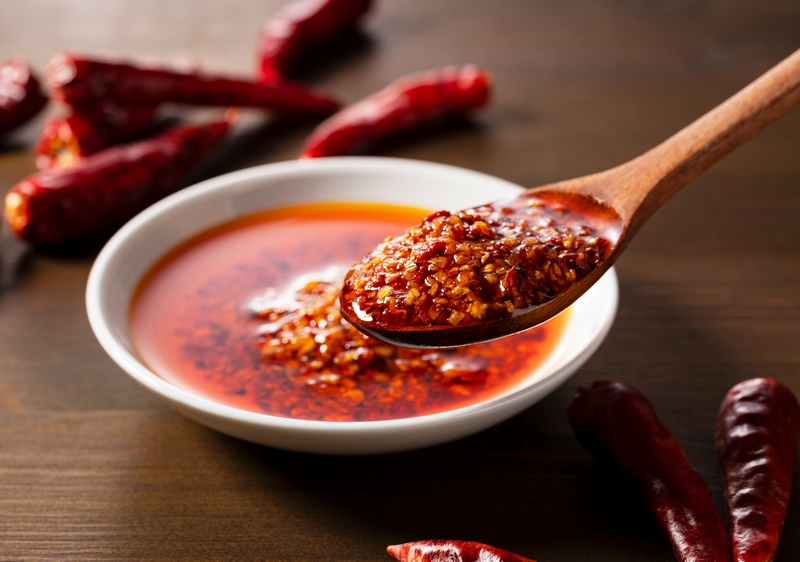 Olio piccante al peperoncino