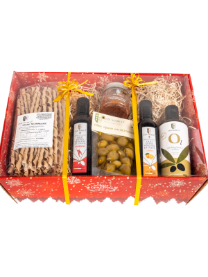 Cesto Natalizio con aromatizzati