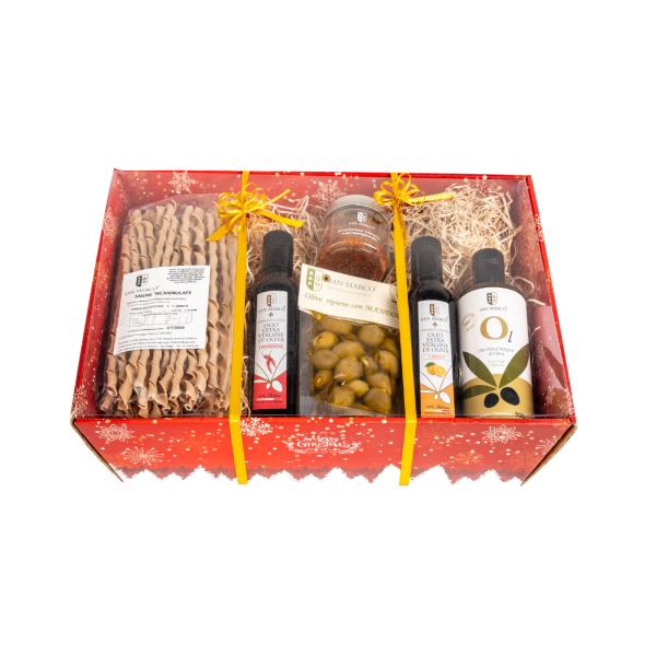 Cesto Natalizio con aromatizzati