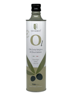 Olio Extra Vergine di Oliva Monocultivar Leccino (750ml)
